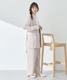 earth music&ecology ショルダータックジレ