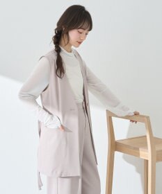 earth music&ecology ショルダータックジレ