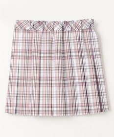 ANY KIDS チェック ガーリー スカパン