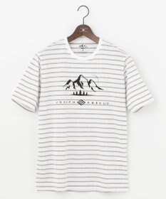 JOSEPH ABBOUD MOUNTAIN 【UNISEX】ギザンティ天竺ボーダー Tシャツ