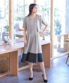 Tiaclasse L 【洗える】ボレロ＆ワンピースセット