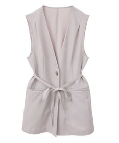 earth music&ecology ショルダータックジレ