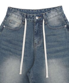 WEGO ブラストデニムハーフパンツ