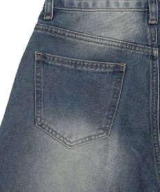 WEGO ブラストデニムハーフパンツ