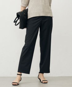 J.PRESS LADIES L SOFTシャンブレー テーパード パンツ