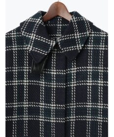 Te chichi ロービングチェックミドルコート《2025winter catalog item》