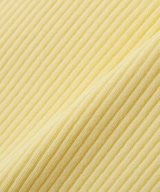 YECCA VECCA 袖釦7分袖リブニット