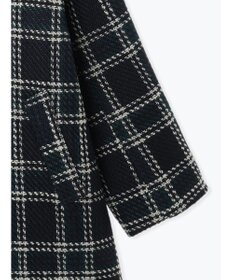 Te chichi ロービングチェックミドルコート《2025winter catalog item》