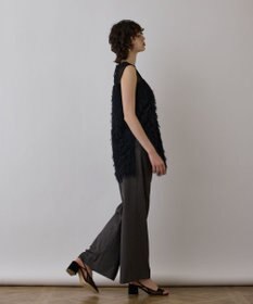 GRACE CONTINENTAL シアーフリンジノースリーブ