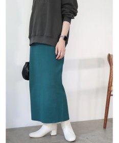 AMERICAN HOLIC エコカルット総針タイトスカート