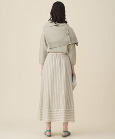 自由区 L ペーパーコットンニット カーディガン