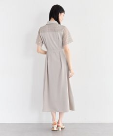 YECCA VECCA レース切替ワンピース
