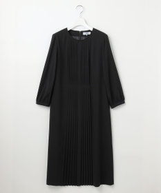 J.PRESS LADIES S 【洗える】ノルディス2wayジョーゼット フロントプリーツ ワンピース