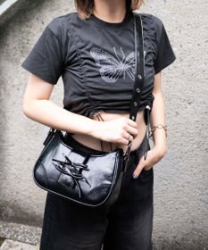 WEGO マルチWAYハーフムーンベルトバッグ