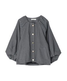 Green Parks ・ｆｕｒｒｙ　ｒａｔｅ　ヘリンボーンタックジャケット