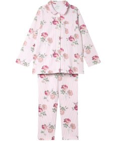 Wing パジャマ 綿100%(本体肌側) あったか 3Lまで対応 大きいサイズ 長袖 長ズボン 冬 レディース EP6023 ウイング／ワコール