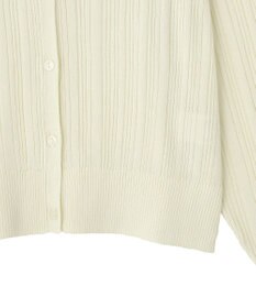 Green Parks レースドッキングニットカーディガン