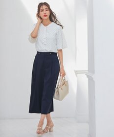 ANY SIS 【美人百花7月号掲載】エアリー ワイドクロップド パンツ