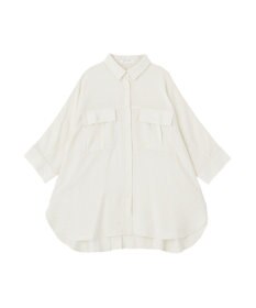 AMERICAN HOLIC 【予約】【WEB限定】接触冷感Wポケットシャツチュニック