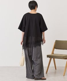 AMERICAN HOLIC レースドッキングＴシャツ