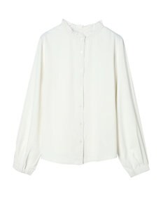 earth music&ecology ２ｗａｙフリルブラウス