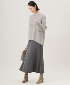 自由区 L 【セットアップ対応・洗える】エアーポンチ スカート