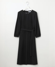 J.PRESS LADIES S 【洗える】ノルディス2wayジョーゼット フロントプリーツ ワンピース