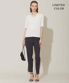 ICB 【新色追加・接触冷感・UVケア・速乾・洗える】FluidBackSatin ドロストパンツ