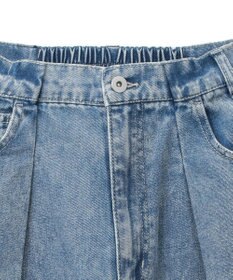 Green Parks ・ＥＬＥＮＣＡＲＥ　ＤＵＥ　デニムタックワイドパンツ