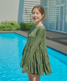 OP／FILA 【Ocean Pacific】フレアラッシュＴシャツ