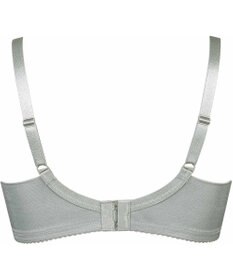 WACOAL 【小さく見せるブラ】 シンプル ブラジャー 着やせ効果 コンパクトにメイク バストの突出をおさえる 背中の段差を軽減 大きいサイズ レディース BRB452 /ワコール