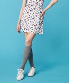 23区GOLF 【WOMEN】【吸水速乾・UVケア】マルチヨットプリント スカート