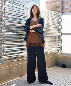 YECCA VECCA シアーデニムシャツ