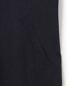 23区 【CLASSY.6月号掲載】リネンレーヨンストレッチ  ロング ジレ