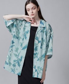 WEGO 【ユニセックス着用ITEM/MLサイズ展開】トロミアロハシャツ（S）