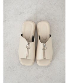 earth music&ecology ＯＲｉｅｎｔａｌＴＲａｆｆｉｃ　フロントジップサンダル