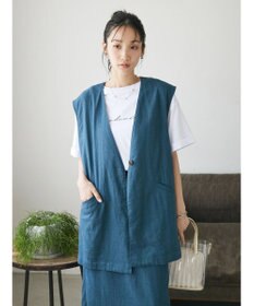 CRAFT STANDARD BOUTIQUE 【キナリノ別注】リネンレーヨンジレベスト