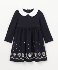 ANY KIDS 襟付き 長袖 ワンピース