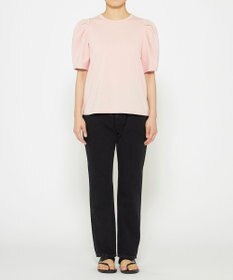 uncrave ダブルフェイスジャージー ボリュームスリーブカットソー