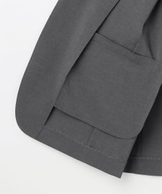 J.PRESS LADIES L 【セットアップ対応】ファンマートロストレッチ ノーカラー ジャケット