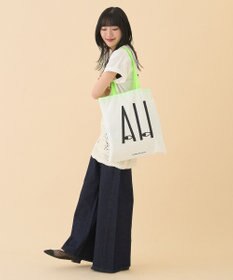 AMERICAN HOLIC カラーハンドルホリホリトートバッグ