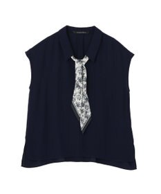 YECCA VECCA 2wayスカーフ付きブラウス