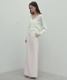 BEIGE， 【Oggi 5月号掲載】CRINUM / Iラインリネンマキシスカート