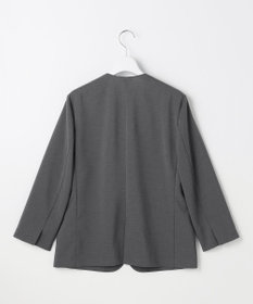 J.PRESS LADIES L 【セットアップ対応】ファンマートロストレッチ ノーカラー ジャケット