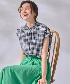 ANY 【UVカット/吸水速乾/抗菌防臭】エニィファンクション ノースリーブブラウス