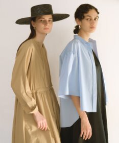 #Newans 【撥水加工/洗濯機可能】ドルマンスリーブドロストワンピース