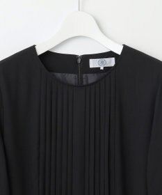 J.PRESS LADIES S 【洗える】ノルディス2wayジョーゼット フロントプリーツ ワンピース