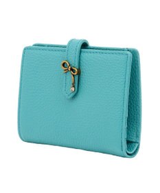 LANVIN en Bleu リュバン コンパクト二つ折り財布