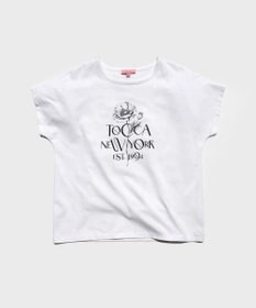 TOCCA 【接触冷感・UV90%以上カット・洗える】BLOOM OF TOCCA Tシャツ