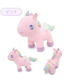 Mother garden マザーガーデン ユニコーン ぷにもち ぬいぐるみ 20cm 《ピンク》